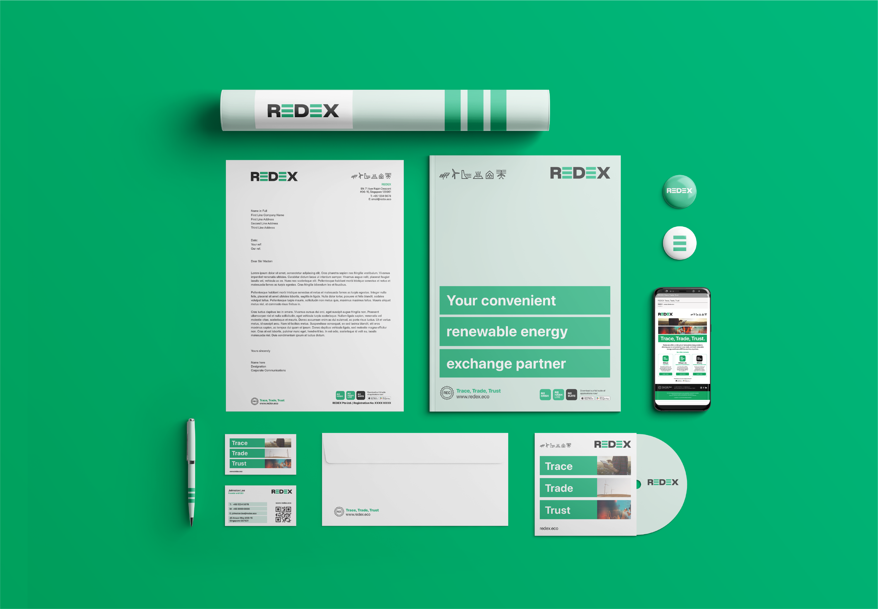 asia-branding-consultants-REDEX-stationery