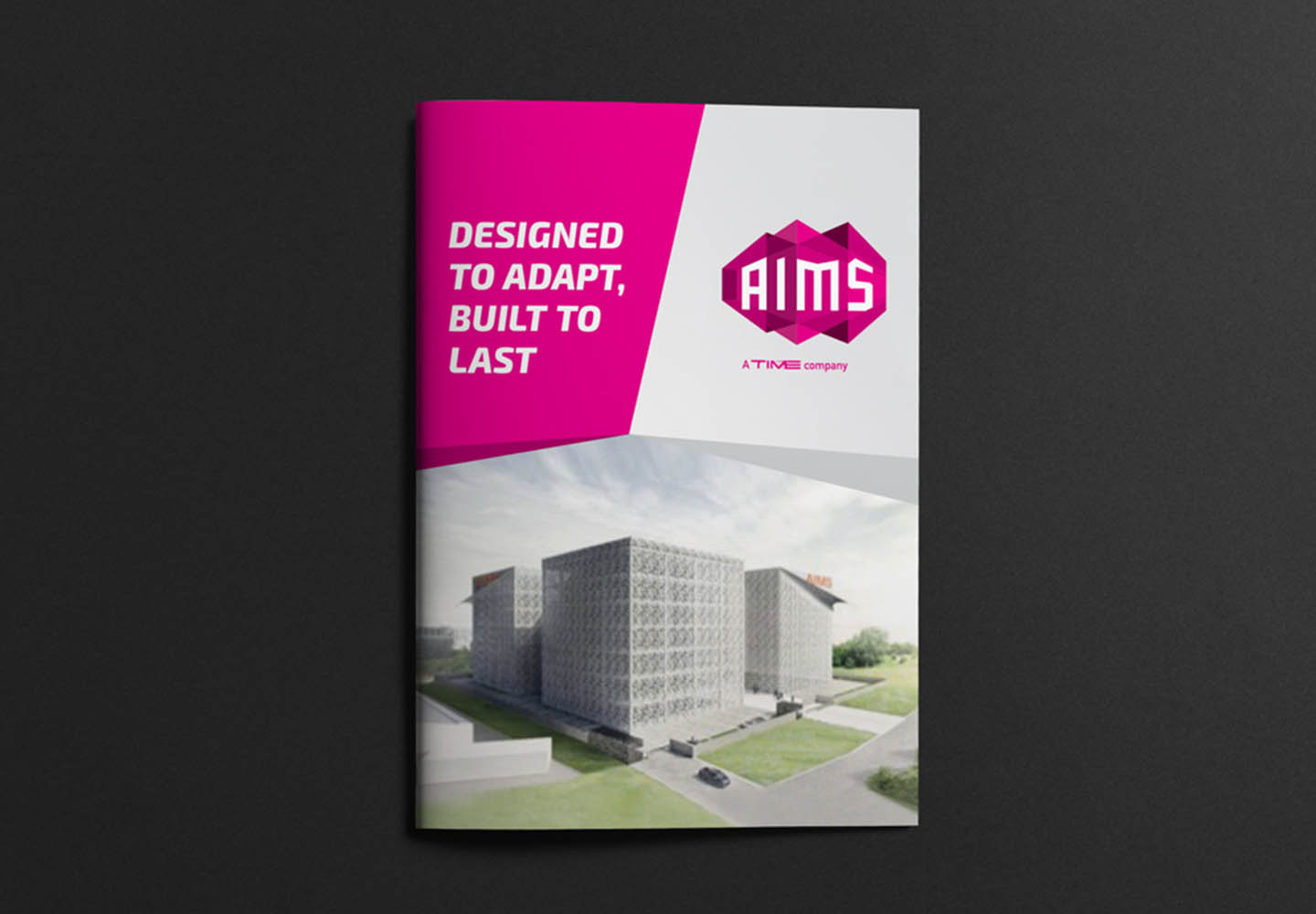 Brand Consultancy in Technology Industry. Brochure for AIMS