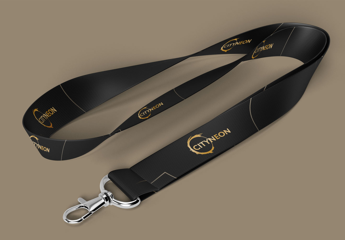 Brand Consultancy in Arts and Entertainment Industry. Lanyard Design for Cityneon