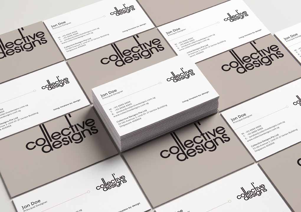 Brand Consultancy in Design Industry. Business Card Design for Collective Designs