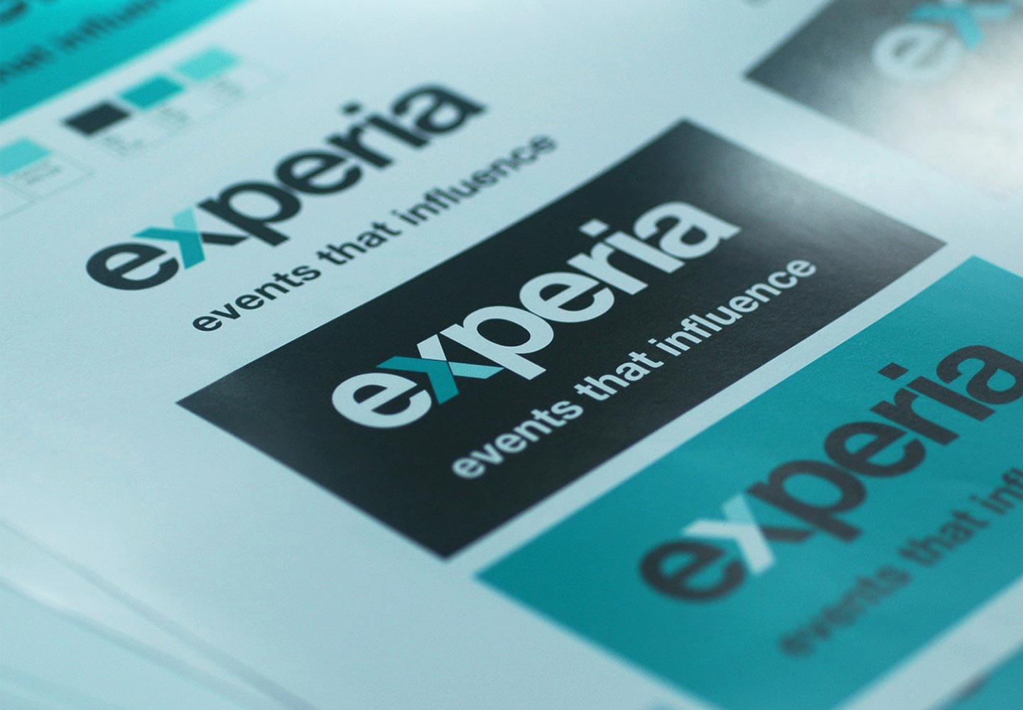 Brand Consultancy in Arts and Entertainment Industry. Logo design for Experia.
