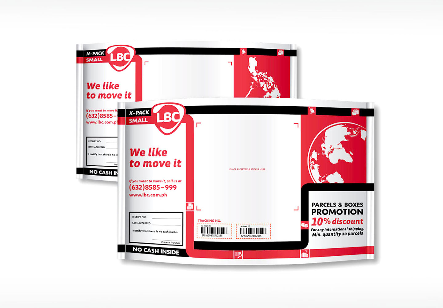 Brand Consultancy in Logistics Industry. Packaging design for LBC.