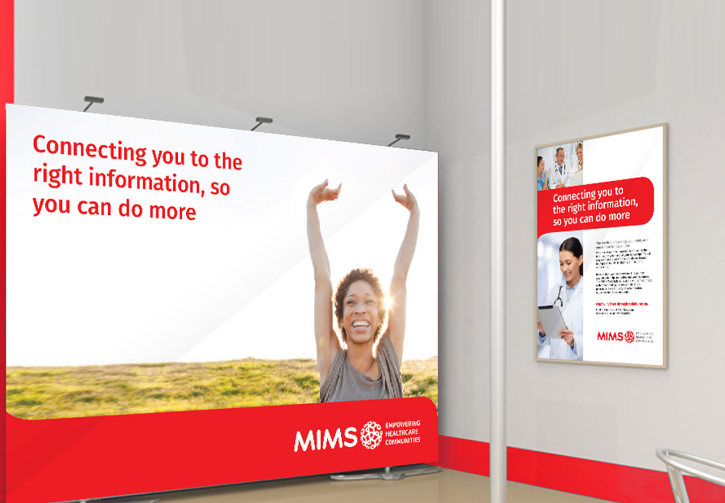 Brand Consultancy in Healthcare Industry. Signage for MIMS.