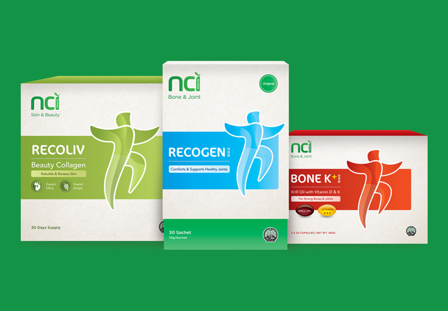 Brand Consultancy in FMCG industry. Packaging for NCI.