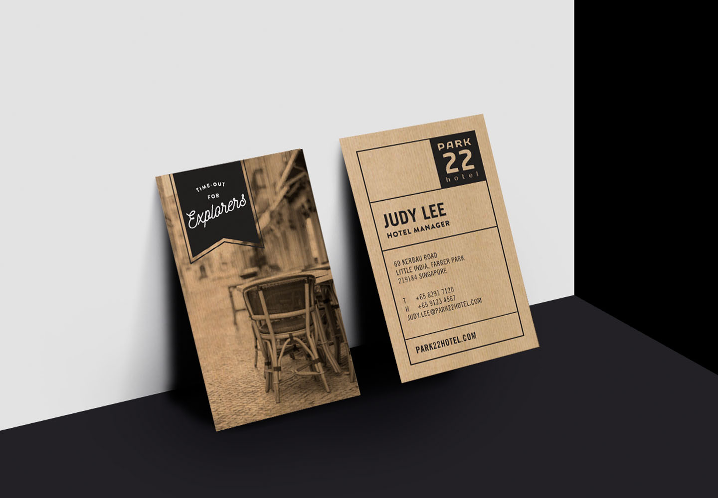 Brand Consultancy in Hospitality Industry. Poster Design for Park 22