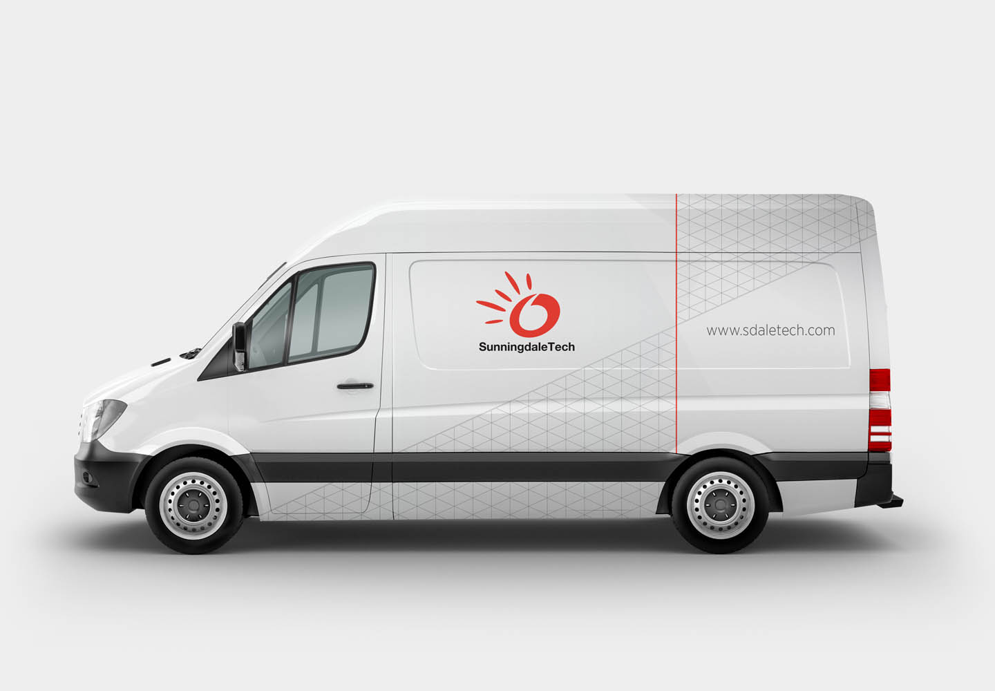 Brand Consultancy in Manufacturing Industry. Livery Design for Sunningdale Tech