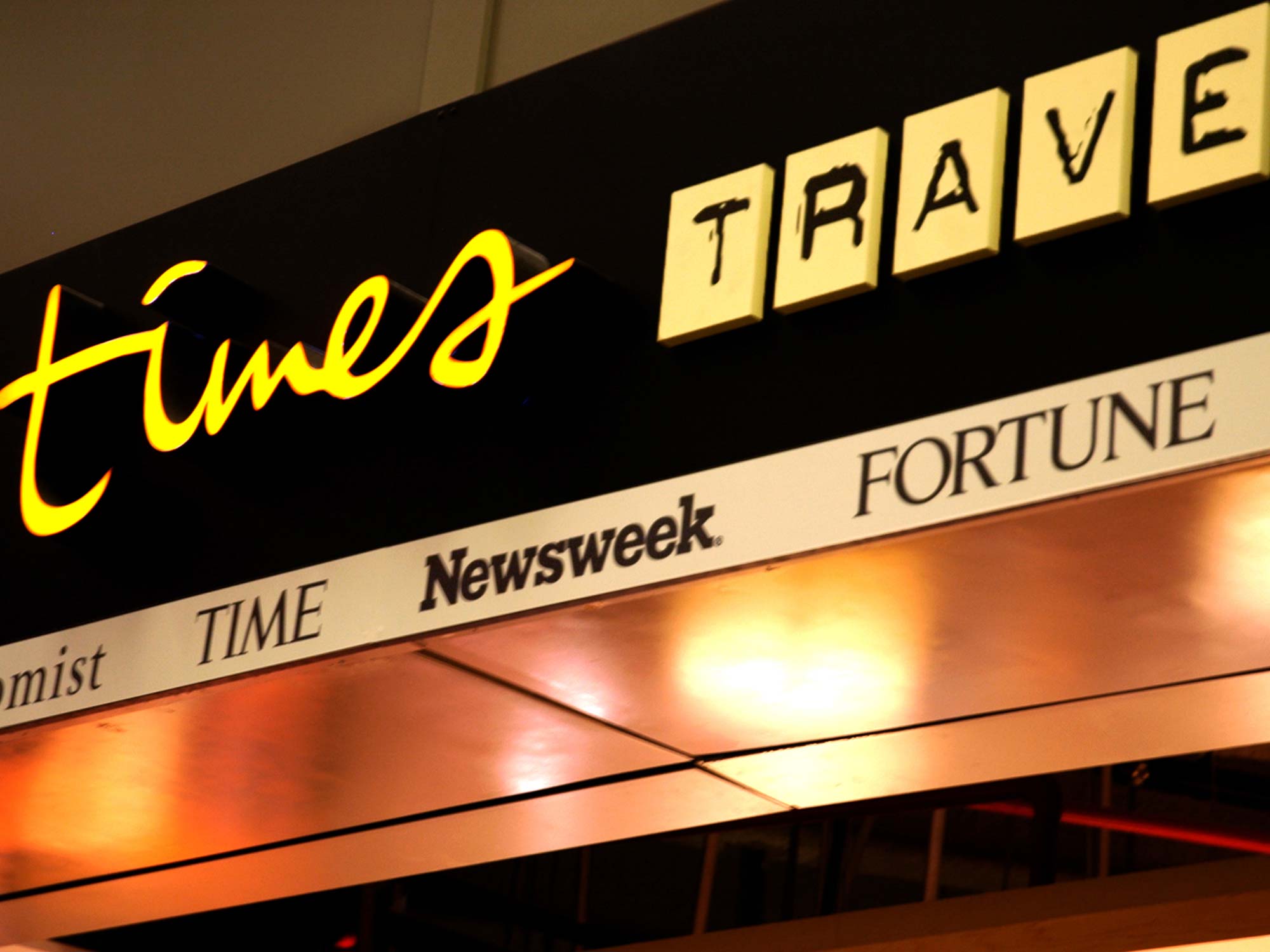 Brand Consultancy for Lifestyle Industry. Signage for Times Travel.