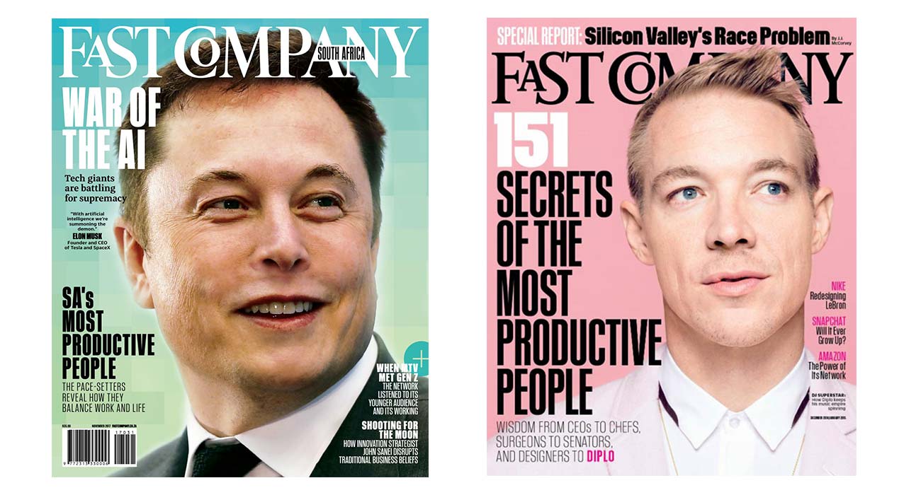Fast Company: Stitching hard & soft copies together beautifully